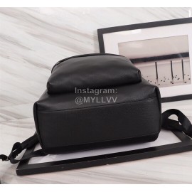 Givenchy Double Check Double Shoulder Rucksack Cowhide Black