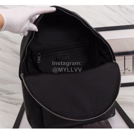 Givenchy Double Check Double Shoulder Rucksack Cowhide Black