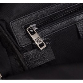 Givenchy Double Check Double Shoulder Rucksack Cowhide Black