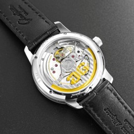 Glashutte Moon Cycles Calendar Roman Numerals Dial Watch