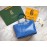 Goyard Isabelle Fashion Cowhide Shoulder Bag For Women Blue
