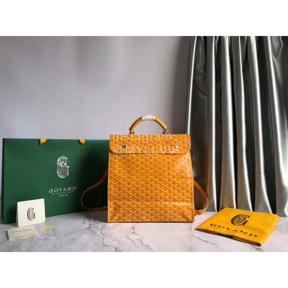 Goyard Saint Leger Fashion Backpack Handbag For Women Yellow