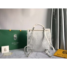 Goyard Saint Leger Fashion Backpack Handbag For Women White