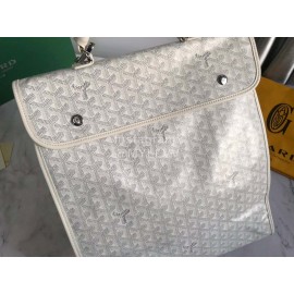 Goyard Saint Leger Fashion Backpack Handbag For Women White