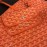 Goyard New Medium Leather Shopping Bag Handbag For Women Orange