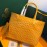Goyard New Medium Leather Shopping Bag Handbag For Women Yellow