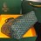 Goyard New Medium Leather Shopping Bag Handbag For Women Green