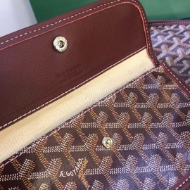 Goyard New Medium Cowhide Anjou Tote Bag For Women Wine Red