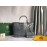 Goyard Large Anjou Leather Shopping Bag Tote Bag For Women 020661 Gray