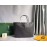 Goyard Large Anjou Leather Shopping Bag Tote Bag For Women 020661 Gray