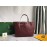 Goyard Large Anjou Leather Shopping Bag Tote Bag For Women 020661 Wine Red