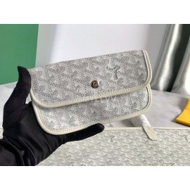 Goyard Large Anjou Leather Shopping Bag Tote Bag For Women 020661 White