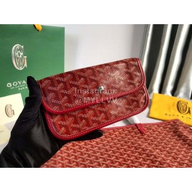 Goyard Large Anjou Leather Shopping Bag Tote Bag For Women 020661 Red