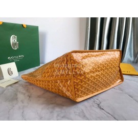 Goyard Large Anjou Leather Shopping Bag Tote Bag For Women 020661 Yellow