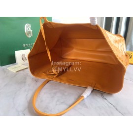 Goyard Large Anjou Leather Shopping Bag Tote Bag For Women 020661 Yellow