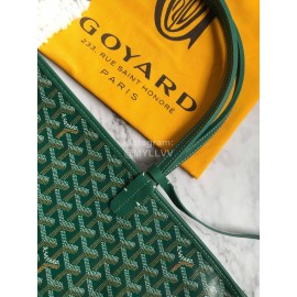 Goyard Large Anjou Leather Shopping Bag Tote Bag For Women 020661 Green
