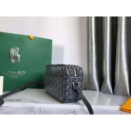 Goyard Leather Crossbody Camera Bag For Men And Women Gray