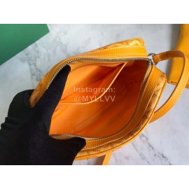 Goyard Leather Crossbody Camera Bag For Men And Women Yellow