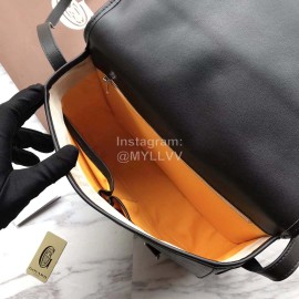 Goyard Printed Leather Crossbody Messenger Bag For Women Black