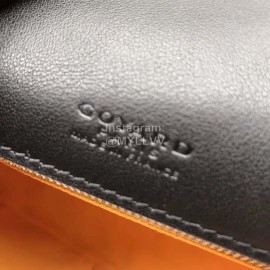 Goyard Printed Leather Crossbody Messenger Bag For Women Black