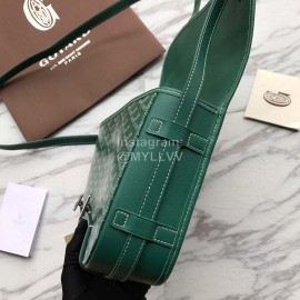 Goyard Printed Leather Crossbody Messenger Bag For Women Green