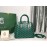 Goyard Vendme Leather Crossbody Bag Handbag For Women Green