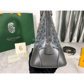 Goyard Vendme Leather Crossbody Bag Handbag For Women Gray