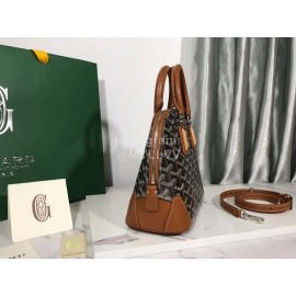 Goyard Vendme Leather Crossbody Bag Handbag For Women Brown