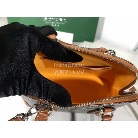 Goyard Vendme Leather Crossbody Bag Handbag For Women Brown