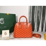Goyard Vendme Leather Crossbody Bag Handbag For Women Orange