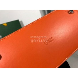 Goyard Vendme Leather Crossbody Bag Handbag For Women Orange