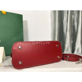 Goyard Vendme Leather Crossbody Bag Handbag For Women Red