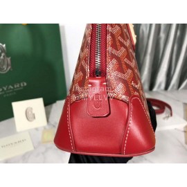 Goyard Vendme Leather Crossbody Bag Handbag For Women Red