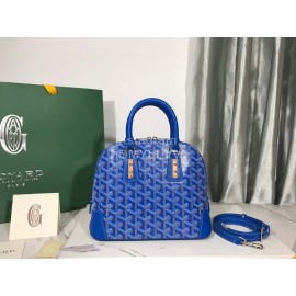 Goyard Vendme Leather Crossbody Bag Handbag For Women Blue