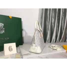 Goyard Vendme Leather Crossbody Bag Handbag For Women White