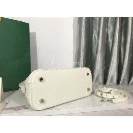 Goyard Vendme Leather Crossbody Bag Handbag For Women White