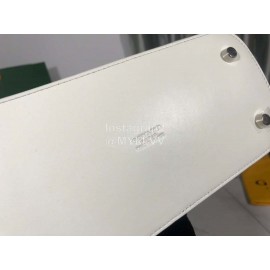 Goyard Vendme Leather Crossbody Bag Handbag For Women White