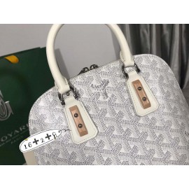 Goyard Vendme Leather Crossbody Bag Handbag For Women White