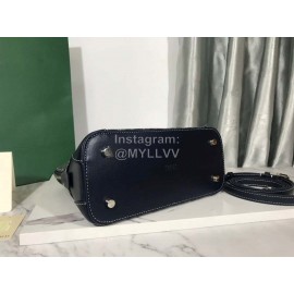 Goyard Vendme Leather Crossbody Bag Handbag For Women Navy