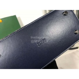 Goyard Vendme Leather Crossbody Bag Handbag For Women Navy