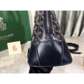 Goyard Vendme Leather Crossbody Bag Handbag For Women Navy