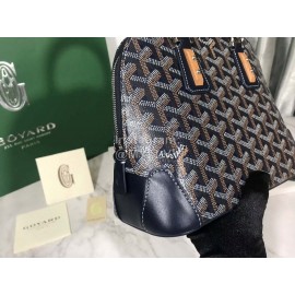 Goyard Vendme Leather Crossbody Bag Handbag For Women Navy