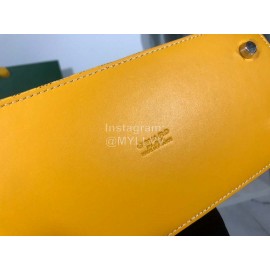 Goyard Vendme Leather Crossbody Bag Handbag For Women Yellow