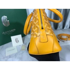 Goyard Vendme Leather Crossbody Bag Handbag For Women Yellow