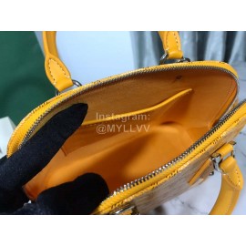 Goyard Vendme Leather Crossbody Bag Handbag For Women Yellow