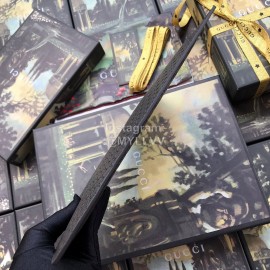 Gucci Pure Color Small Flower Clutch Black 544477