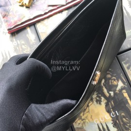 Gucci Mix And Match Interlocking Leather Clutch Black 575991