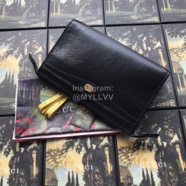 Gucci Mix And Match Interlocking Leather Clutch Black 575991