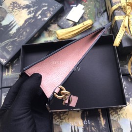 Gucci Metal Rivet Butterfly Clutch Black 524299