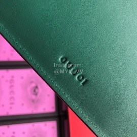 Gucci Bee Embroidery Handbag Green 431416